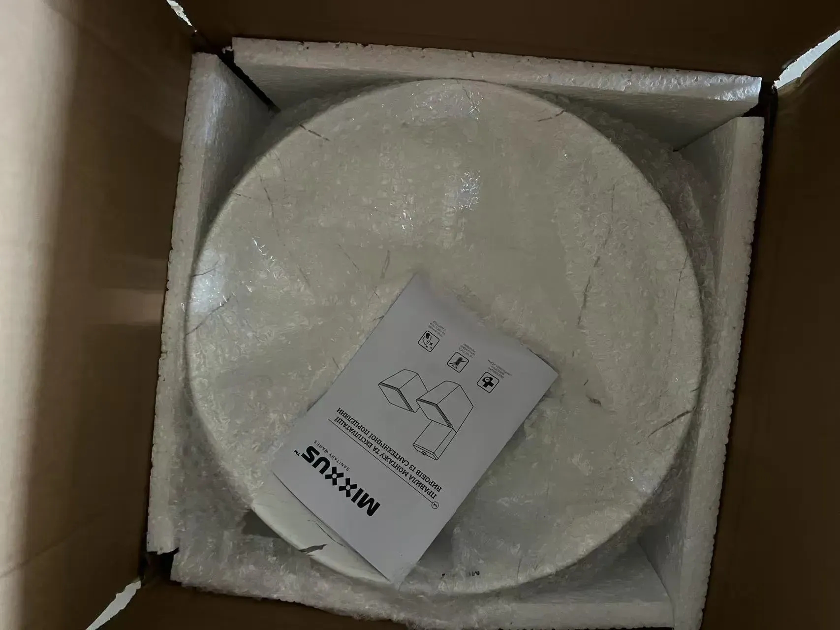 Раковина Mixxus Premium Wave-0102 (MP6528) характеристики - фотография 7