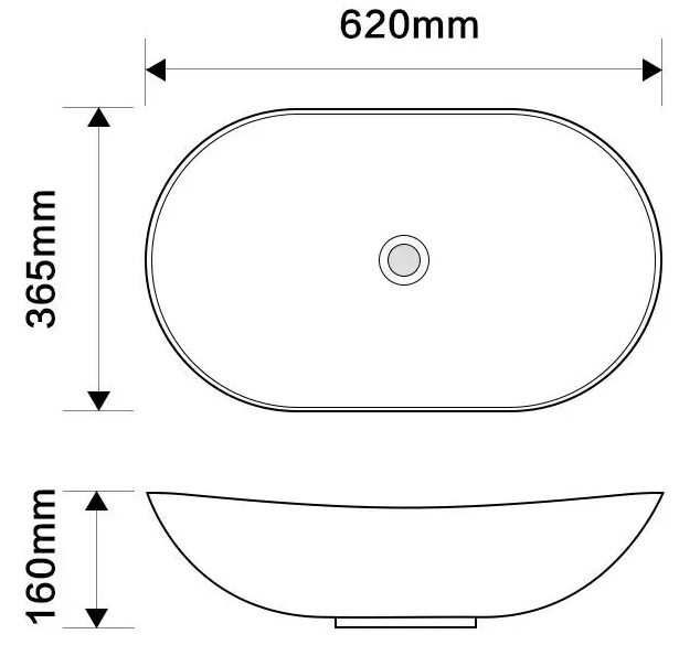 Mixxus Premium Wave-0105 (MP6558) Габаритні розміри