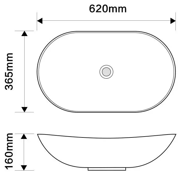Mixxus Premium Wave-0106 (MP6560) Габаритні розміри