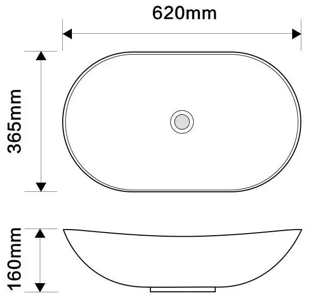 Mixxus Premium Wave-0105 (MP6559) Габаритні розміри