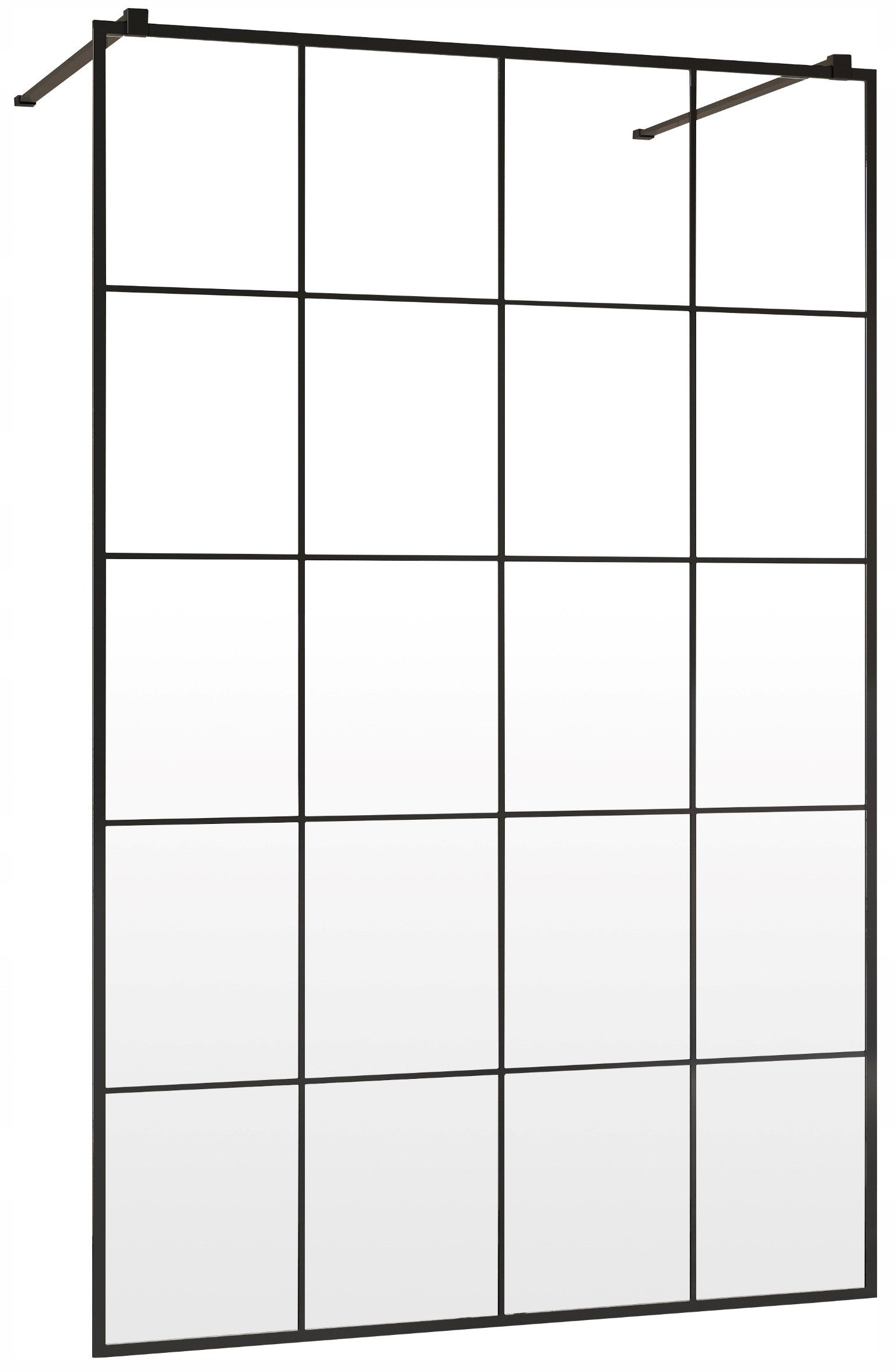 Душевая перегородка Radaway Modo X Black I Factory 130x200 (388334-54-57)