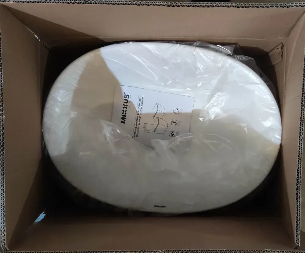 Раковина Mixxus Premium Ellipse-0103 (MP6553) инструкция - изображение 6