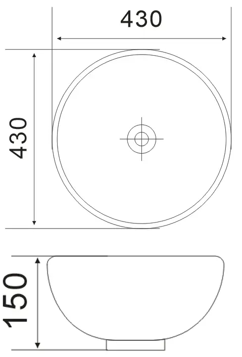 Mixxus Premium Ellipse-0205 (MP6530) Габаритні розміри