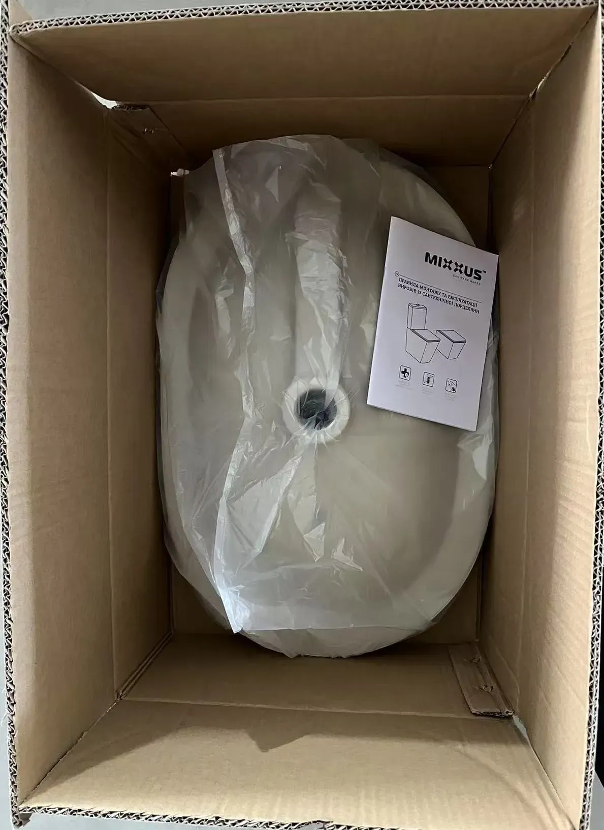 Раковина Mixxus Premium Ellipse-1601 (MP6569) характеристики - фотография 7