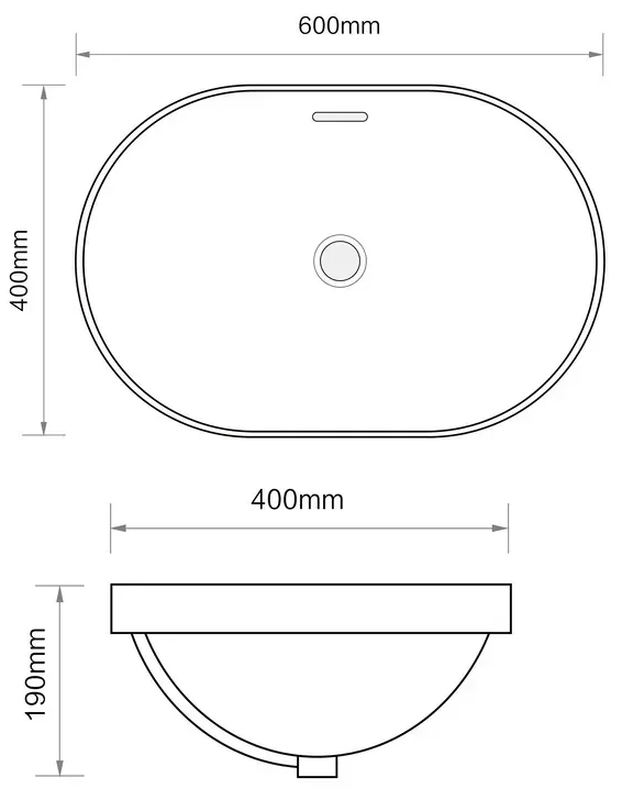 Mixxus Premium Ellipse-1601 (MP6569) Габаритные размеры