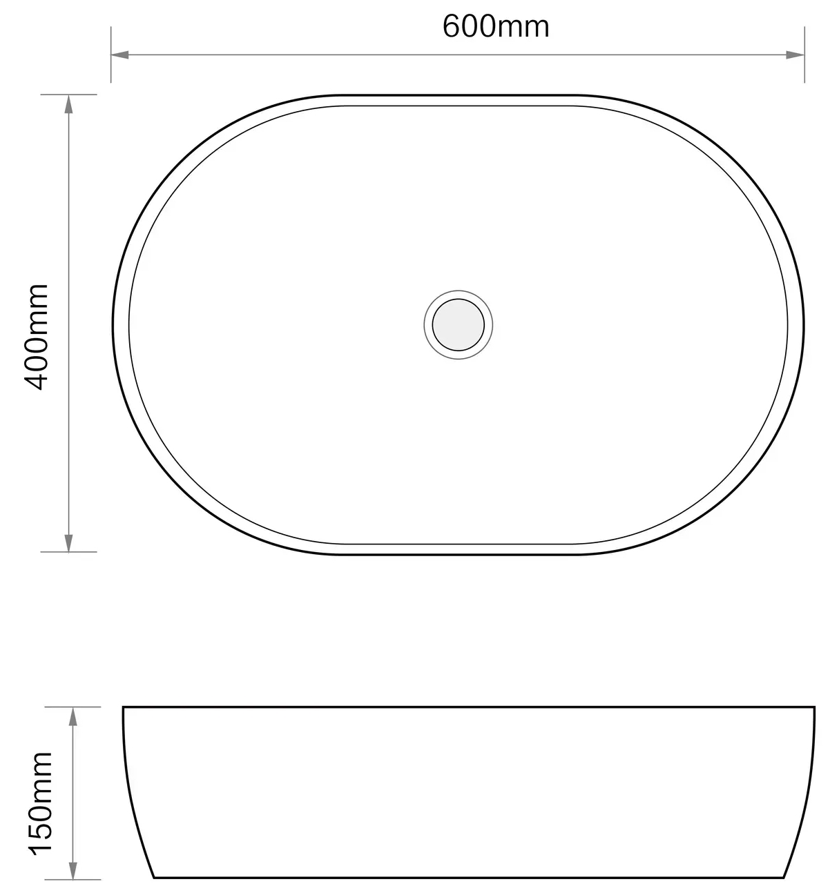 Mixxus Premium Ellipse-0105 (MP6565) Габаритні розміри