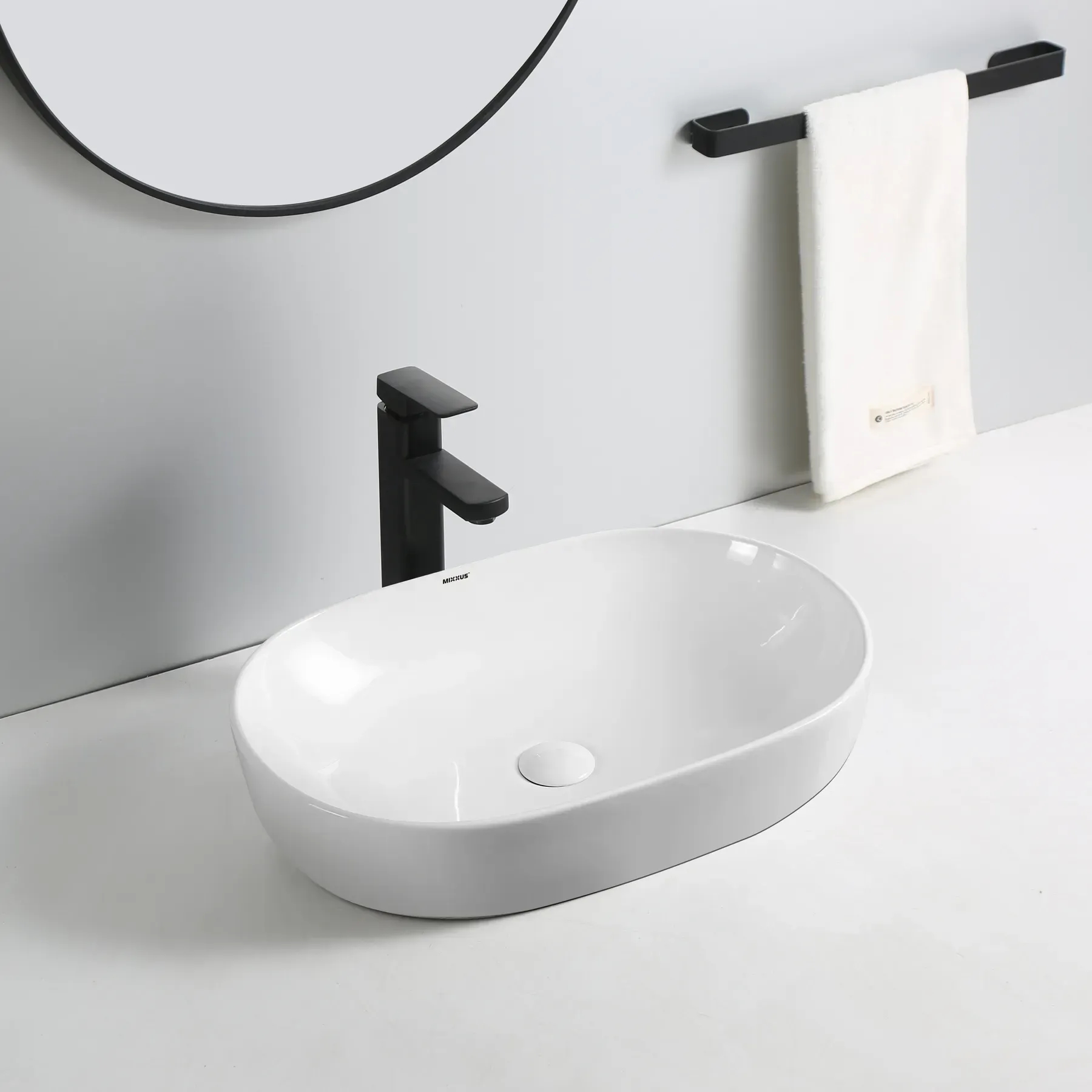 Раковина Mixxus Premium Ellipse-0105 (MP6563) ціна 3872 грн - фотографія 2