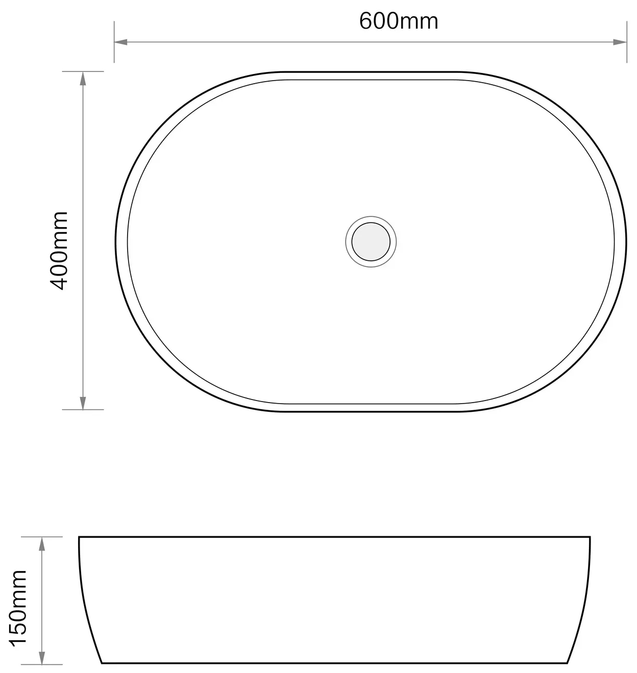 Mixxus Premium Ellipse-0105 (MP6563) Габаритні розміри