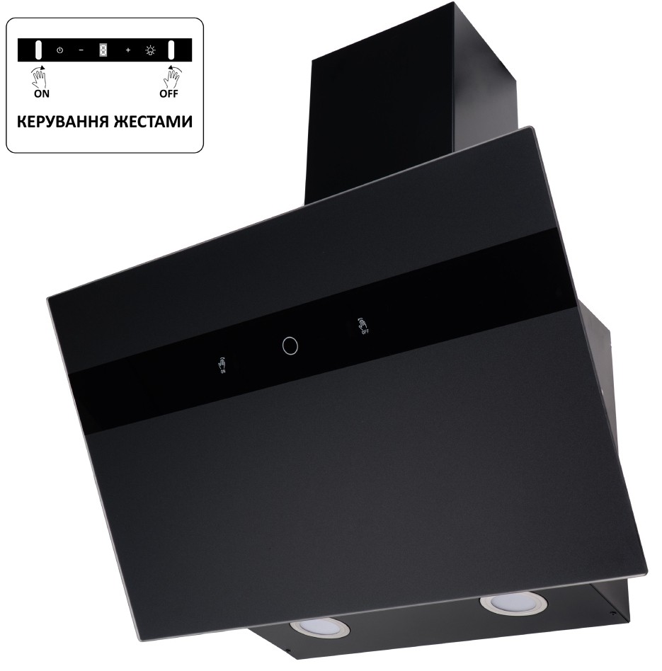 Кухонная вытяжка Ventolux Mirror 60 MBG (1000) TC MS цена 6499 грн - фотография 2