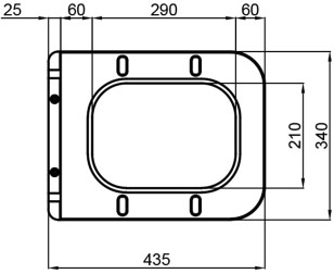 Mixxus SEAT COVER WAVE-2001 (MI6693) Габаритные размеры