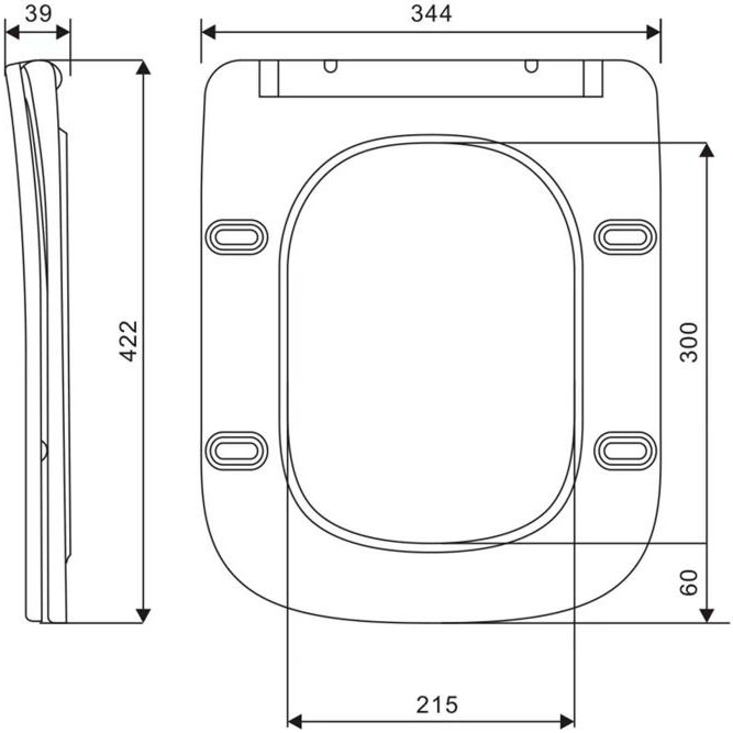 Mixxus SEAT COVER QUADRO-2001 (MI6717) Габаритні розміри