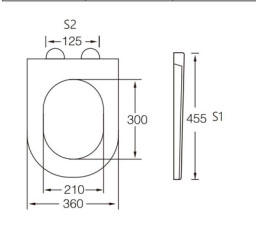 Mixxus SEAT COVER BEVEL-2006 (MI6733) Габаритні розміри