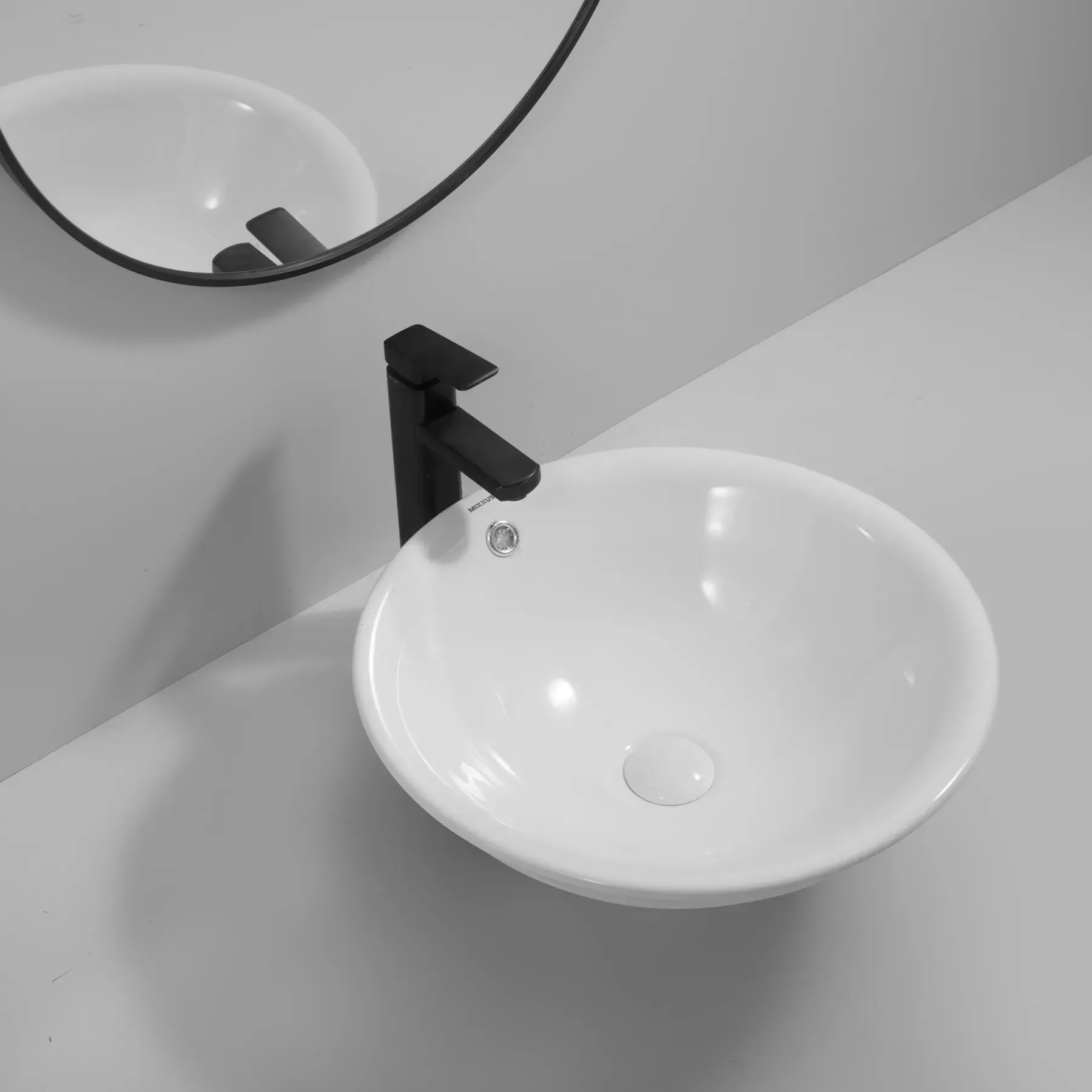 Раковина Mixxus Premium Topper-1601 (MP6571) ціна 4224 грн - фотографія 2