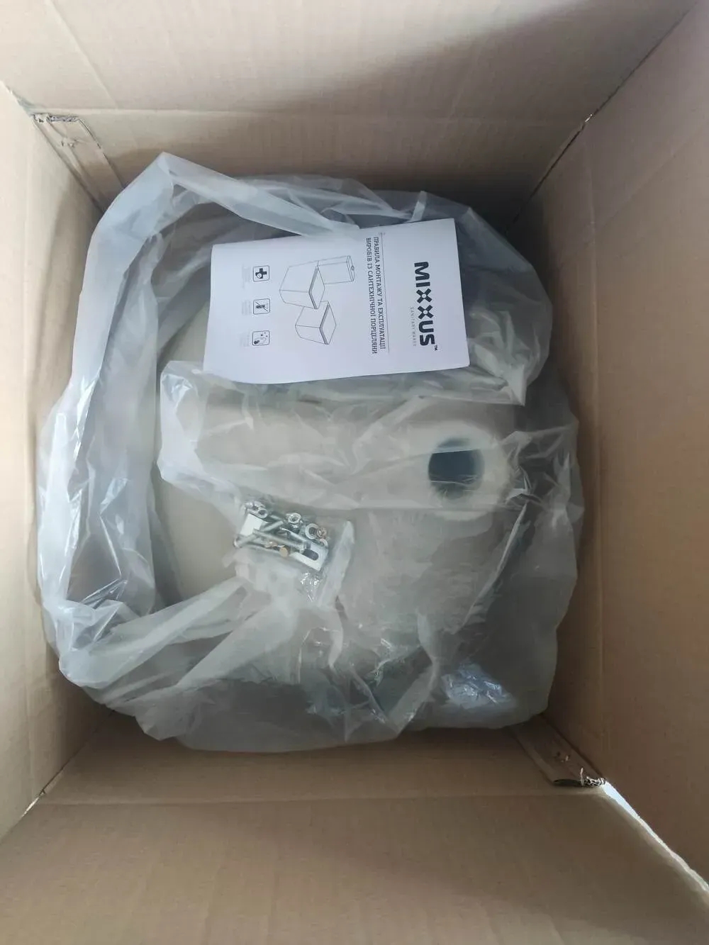 Раковина Mixxus Premium Topper-1701 (MP6568) характеристики - фотографія 7