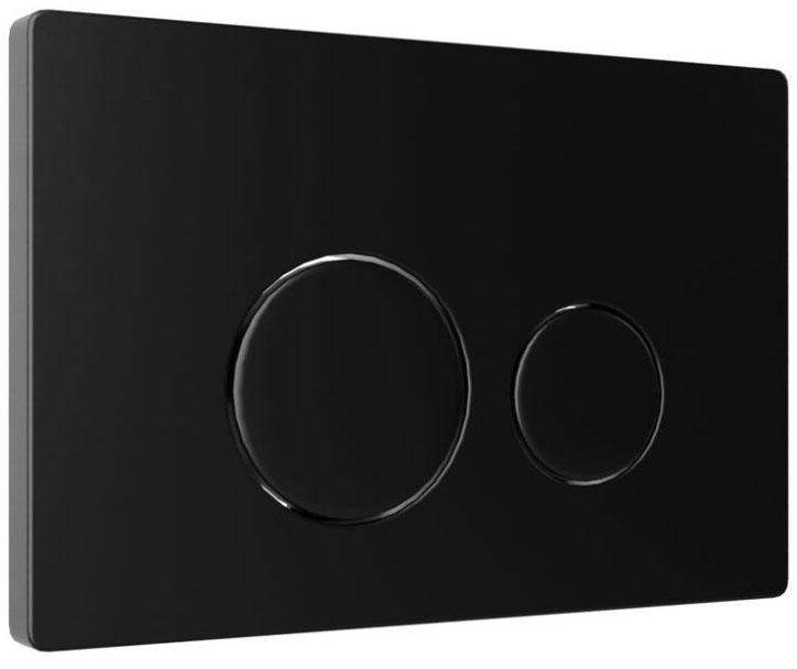 Панель смыва Lavita LAV 200.4.4 matt black (5900378315124)