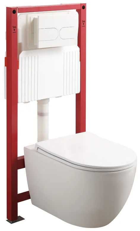 Комплект инсталляции с унитазом Mixxus Premium ELLIPSE-SET-2101 (MP6667)