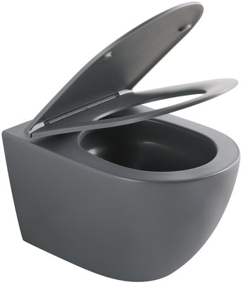 Комплект інсталяції з унітазом Mixxus Premium ELLIPSE-SET-2101 GRAY (MP6668) ціна 19430 грн - фотографія 2