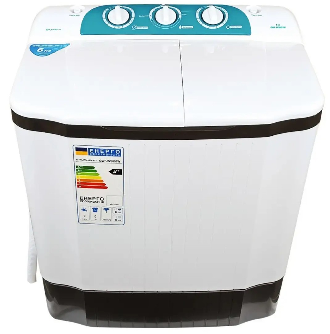 Стиральная машина Grunhelm GWF-WS601W цена 4999 грн - фотография 2