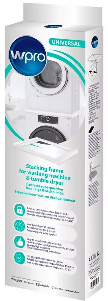 Монтажный набор для соединения стиральной и сушильной машины Whirlpool KCL103 характеристики - фотография 7