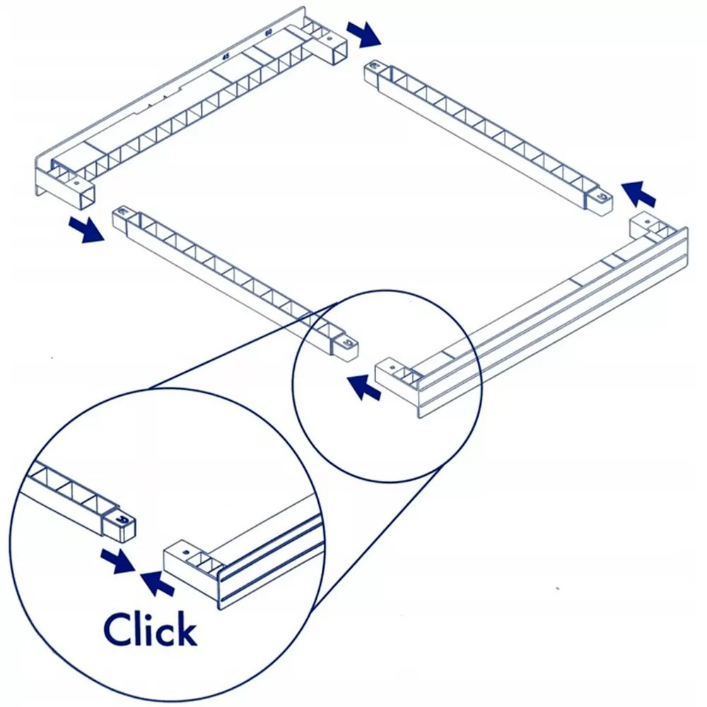 Whirlpool KCL103 Габаритные размеры