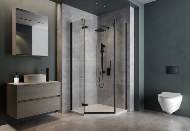 Душовий куток Cersanit Jota 90x90x195 L (S160-016) ціна 12869 грн - фотографія 2