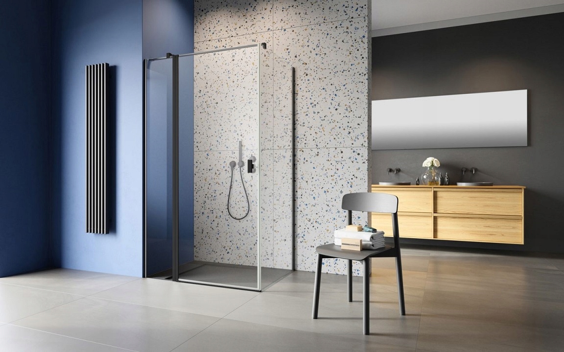 в продажу Двері душової кабіни Radaway NES Black KDJ II 90x200 (10032090-54-01L) - фото 3