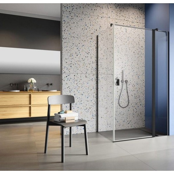 в продажу Двері душової кабіни Radaway NES Black KDJ II 120x200 (10032120-54-01R) - фото 3