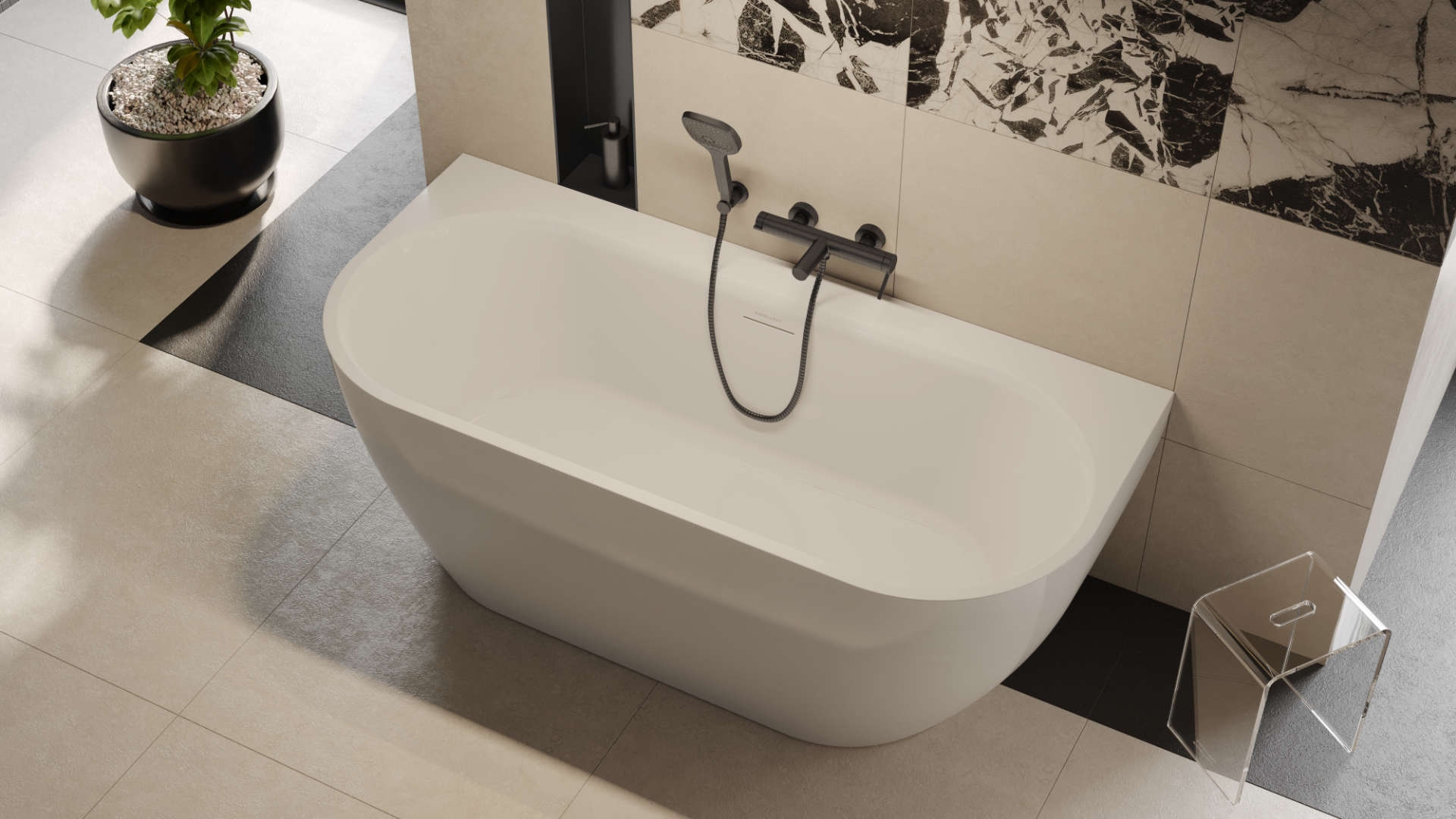 Ванна Excellent Oceana 2.0 165x75 (WAEX.OCE2.165WP.WH) ціна 96884 грн - фотографія 2