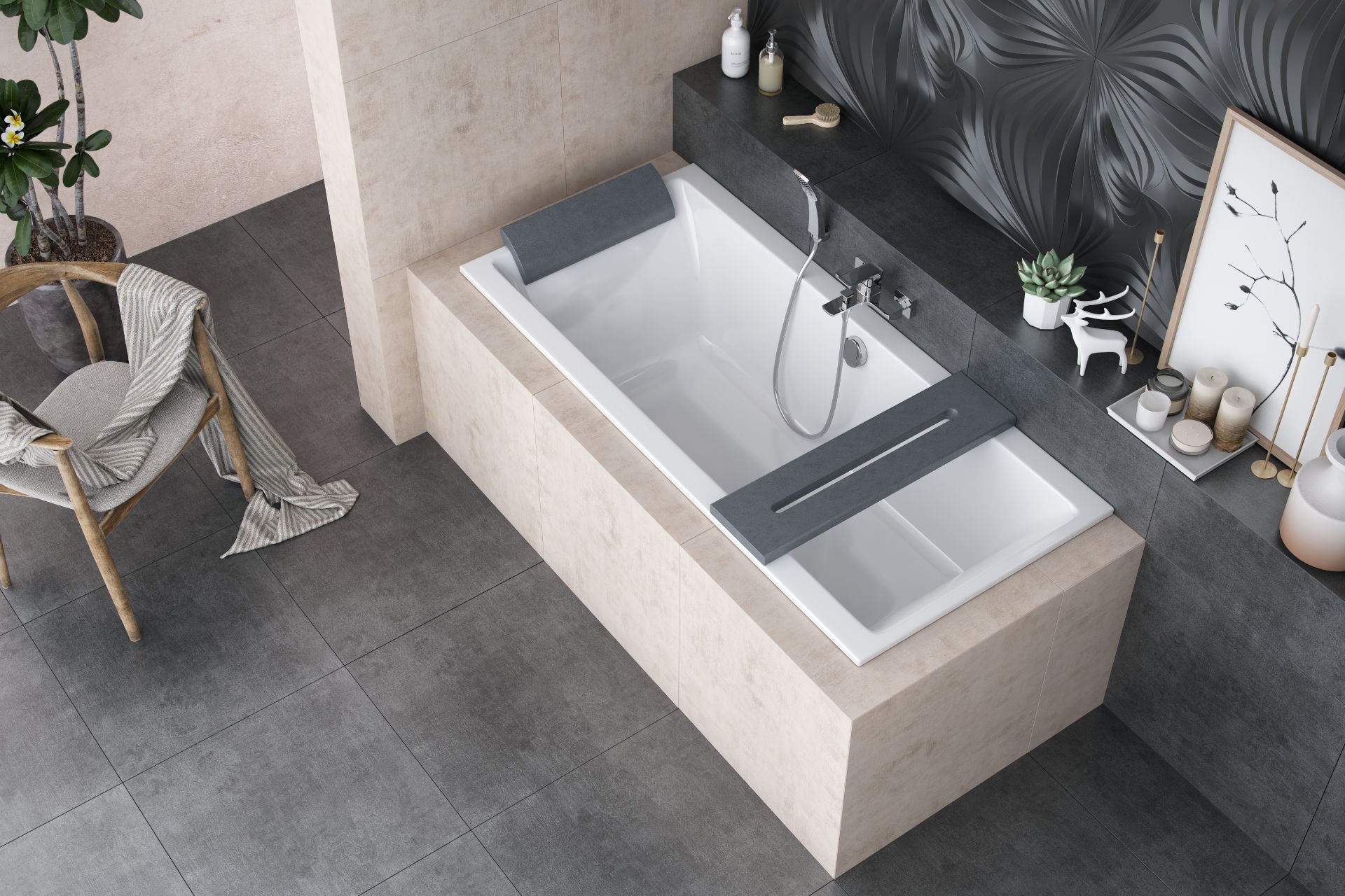 в продажу Ванна Excellent Pryzmat Slim 170x75 (WAEX.PRY17WHS) - фото 3