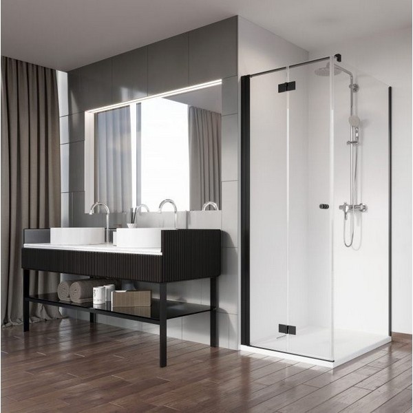 в продаже Двери душевой кабины Radaway NES Black KDJ B 90x200 (10025090-54-01L) - фото 3
