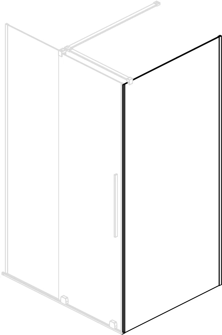 Душевая стенка Radaway Furo S1 120x200 (10113120-01-01) цена 15257 грн - фотография 2