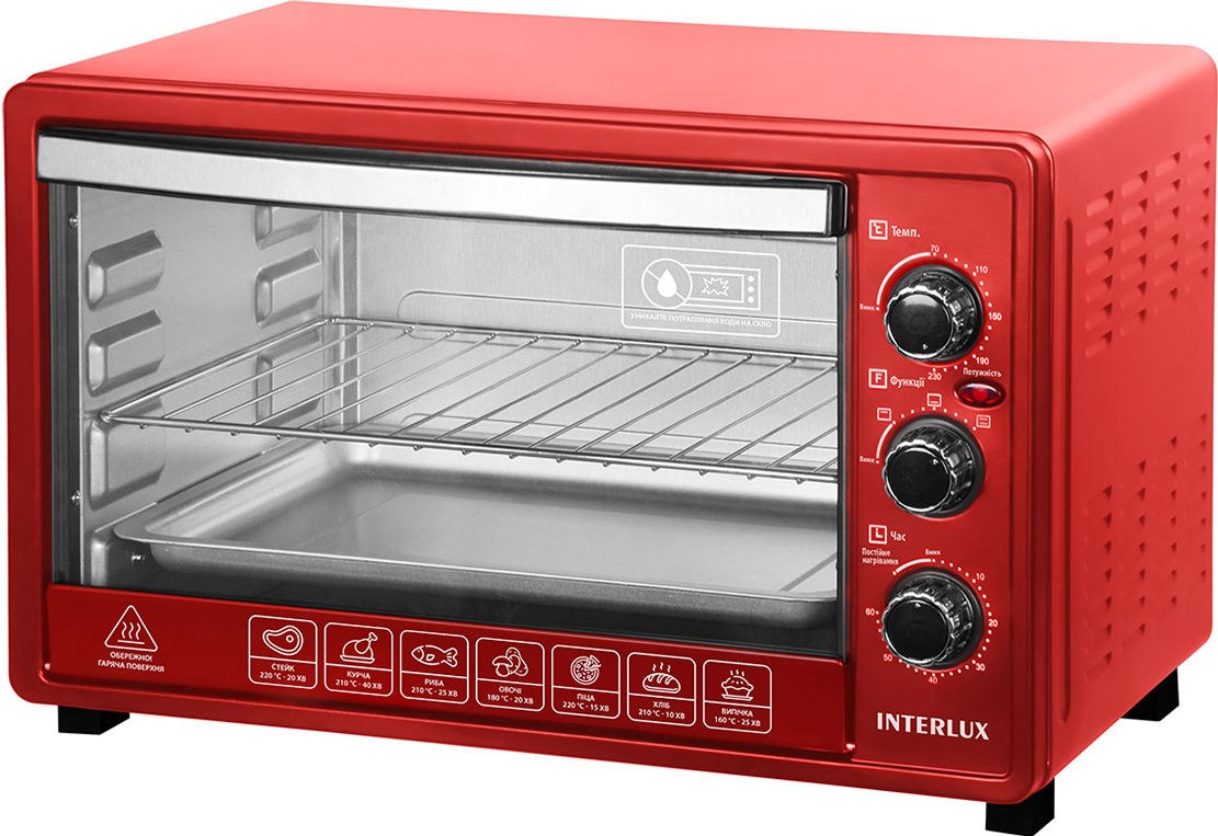 Ціна електрична піч Interlux ILEO-0038B в Києві