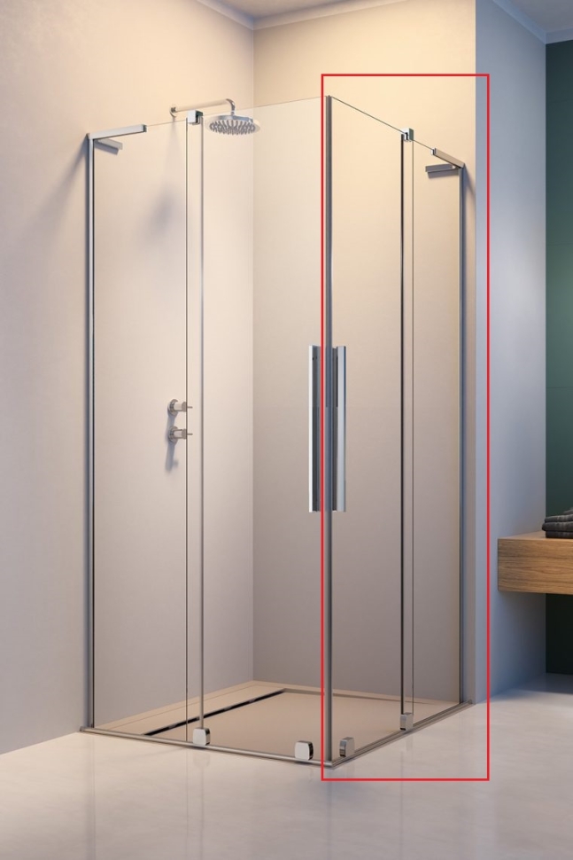Двері душової кабіни Radaway Furo SL KDD 100x200 (10305100-01-01R) ціна 27822 грн - фотографія 2