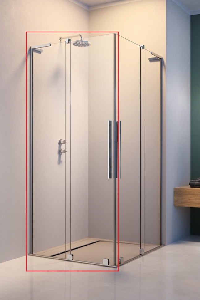 Двері душової кабіни Radaway Furo SL KDD 100x200 (10305100-01-01L) ціна 27822 грн - фотографія 2