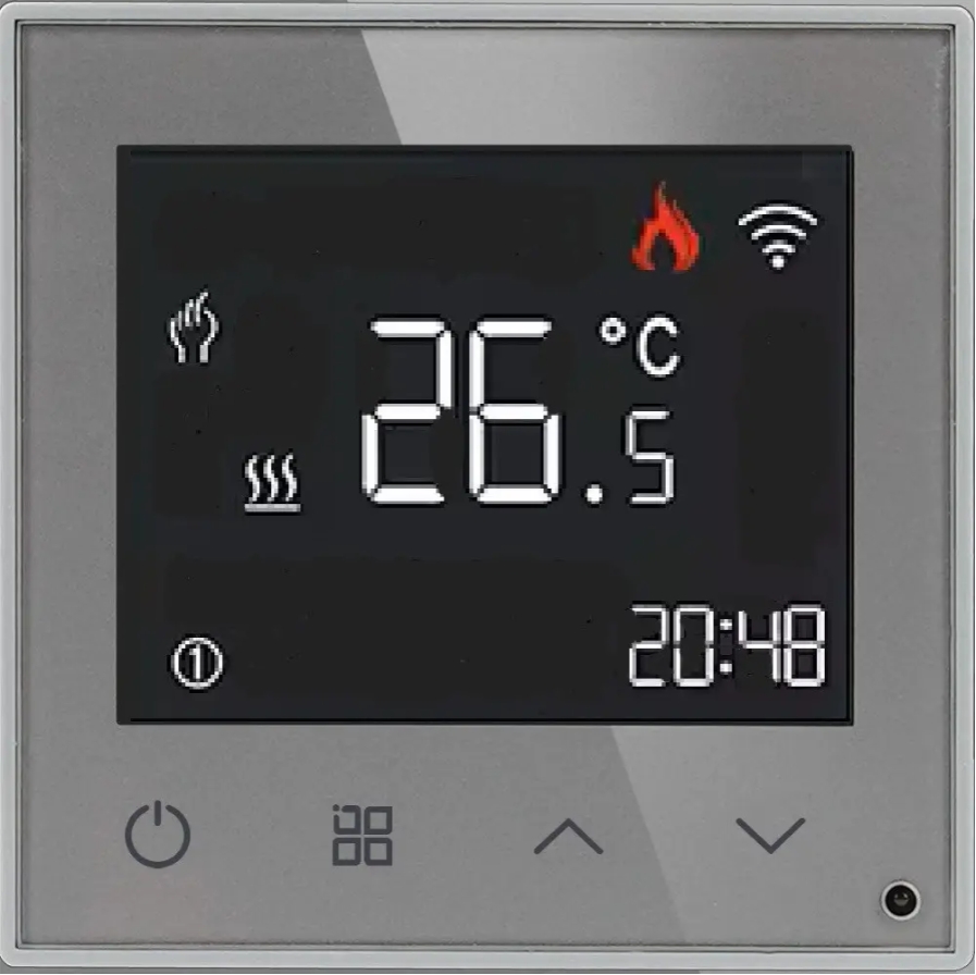 в продаже Терморегулятор + выключатель + розетка 1DAL P228-SW2G-TRWF-ST.BL - фото 3