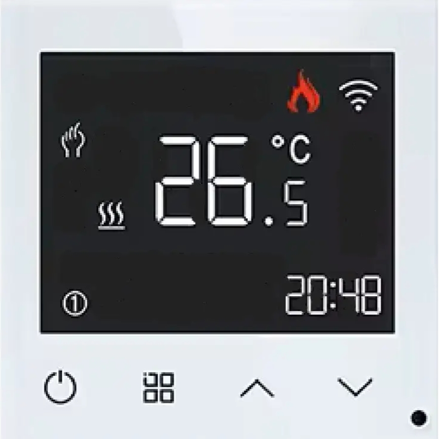 Терморегулятор + выключатель + розетка 1DAL P228-SW3G-TRWF-ST.WT цена 2038 грн - фотография 2