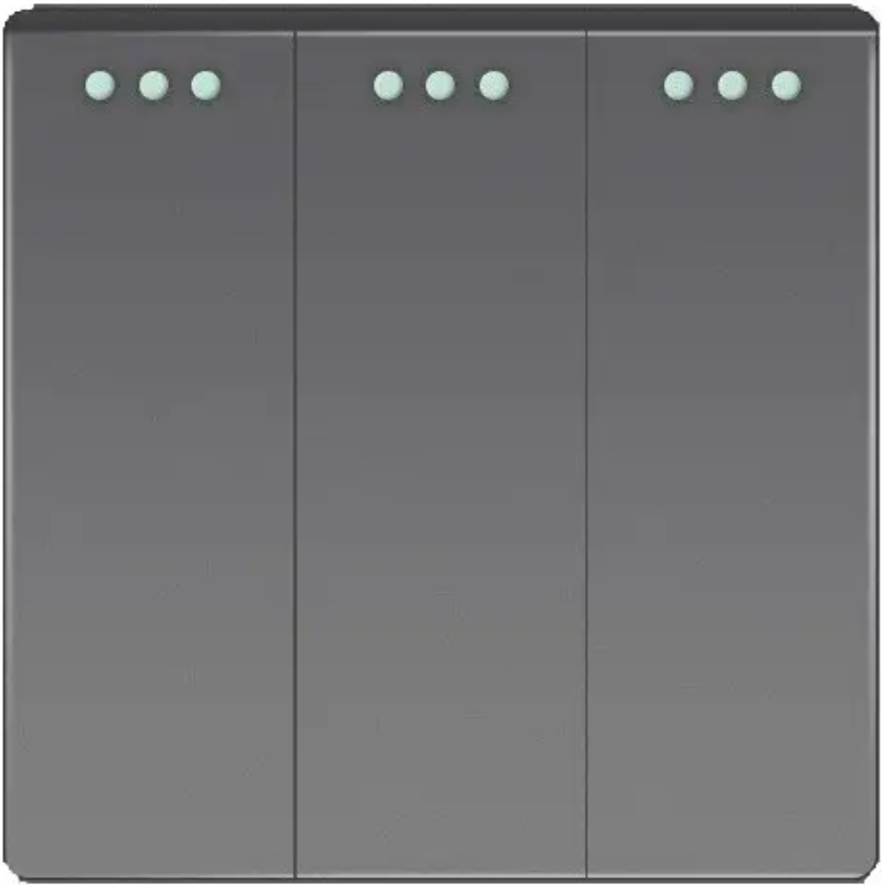 Терморегулятор + выключатель + розетка 1DAL P228-SW3G-TRWF-ST.GR цена 2038 грн - фотография 2