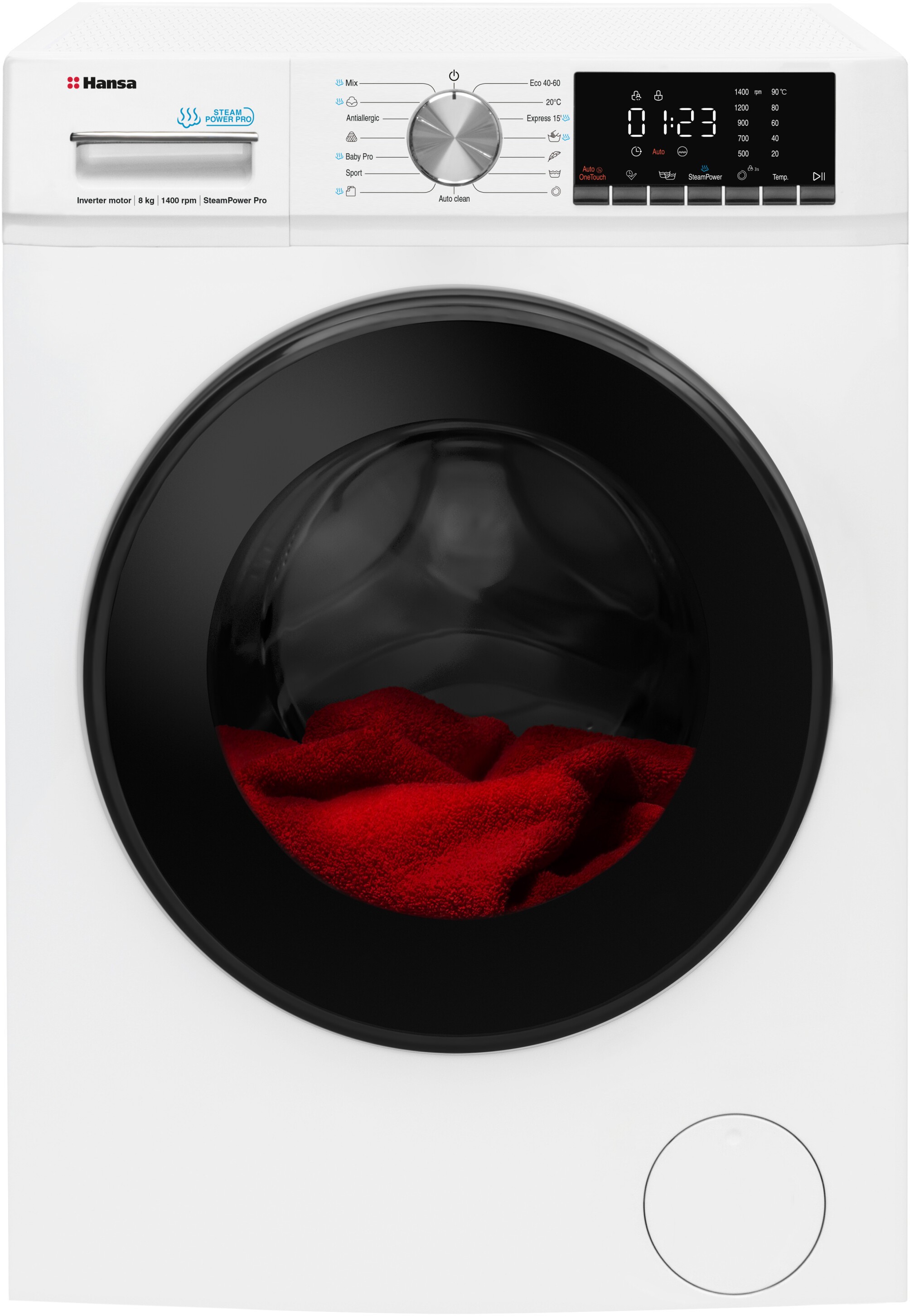 Пральна машина Hansa WHG814DD1W ціна 17283 грн - фотографія 2