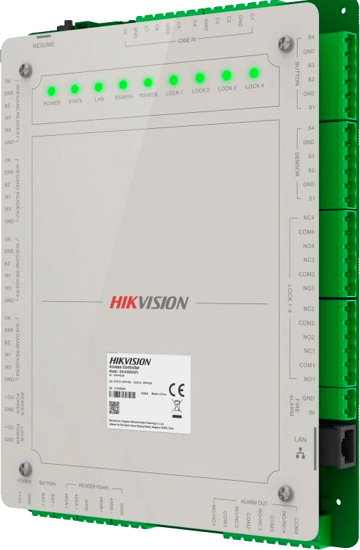 Контроллер доступа Hikvision DS-K2624X(P)