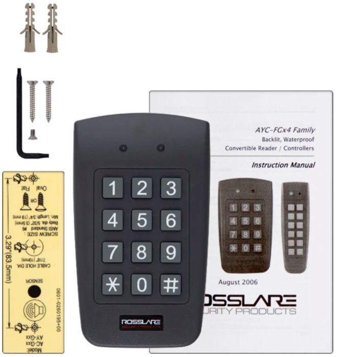 Контроллер доступа Rosslare AYC-F54 характеристики - фотография 7