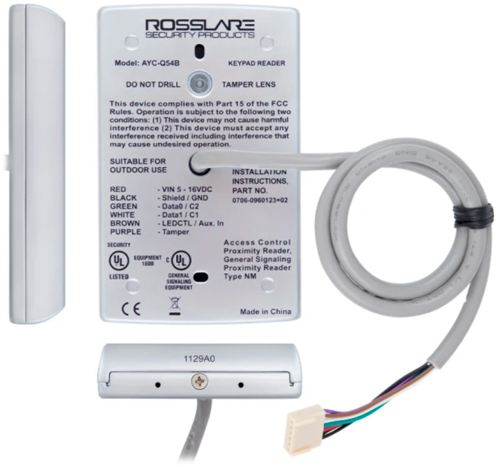 Контроллер доступа Rosslare AYC-Q54B цена 7507 грн - фотография 2