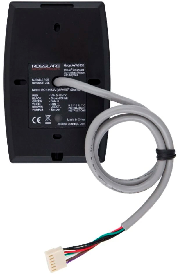 Считыватель Rosslare AY-W6350B цена 6192 грн - фотография 2