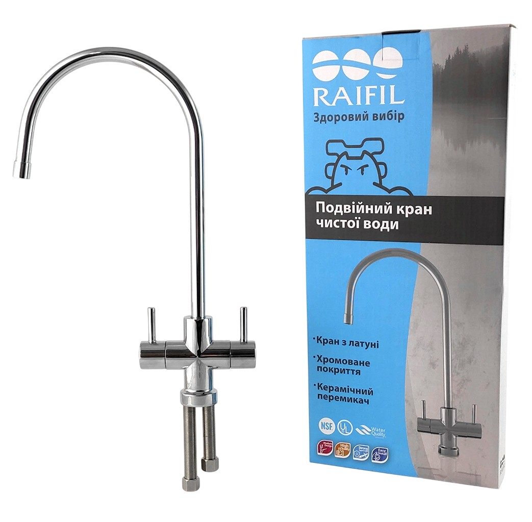 Кран чистой воды Raifil F-09 Duo інструкція - зображення 6