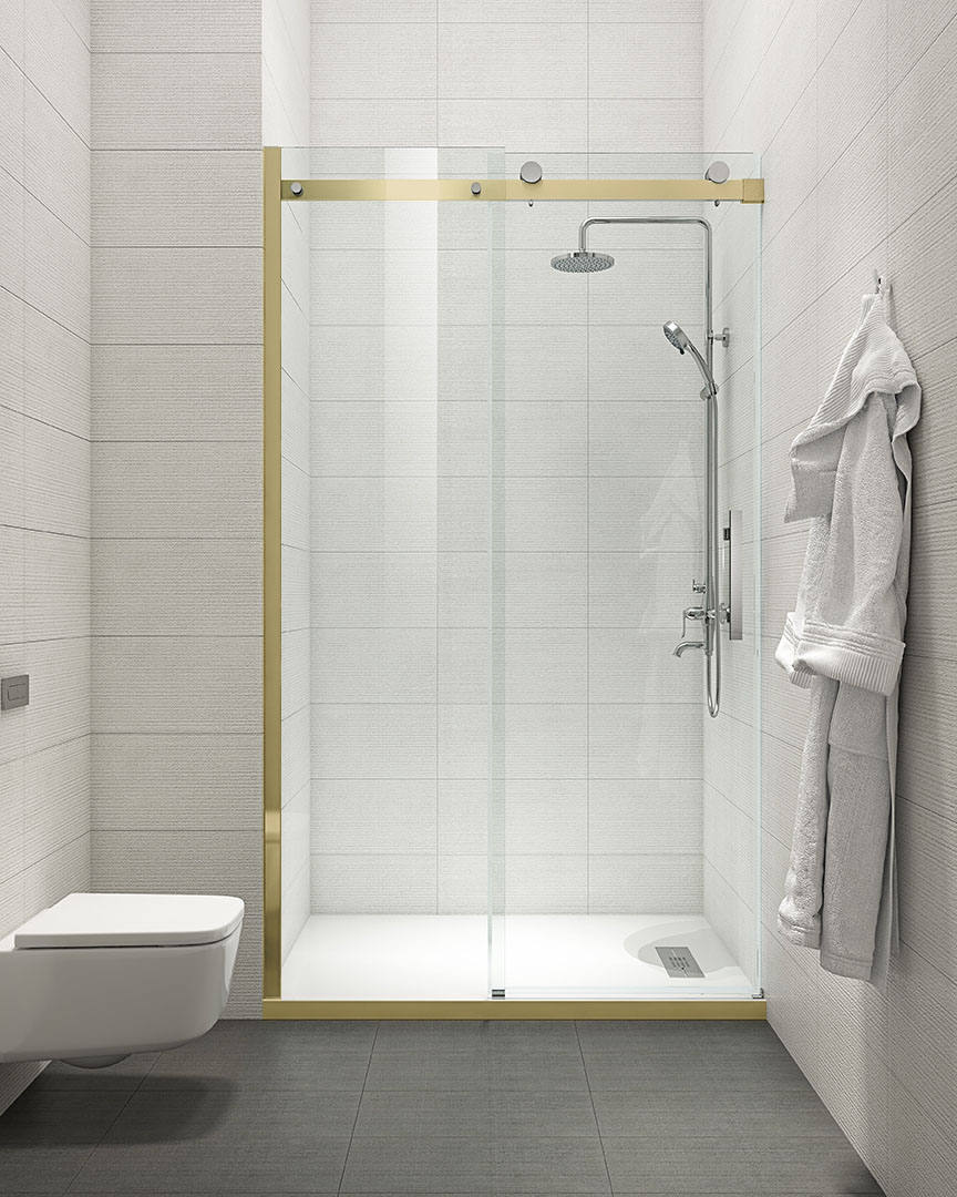 Дверь душевой кабины Koer SR SD01-120x200-TR-12 (KR5377) цена 16500 грн - фотография 2
