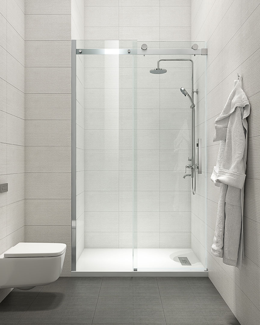 Дверь душевой кабины Koer SR SD01-120x200-TR-02 (KR5379) внешний вид - фото 9