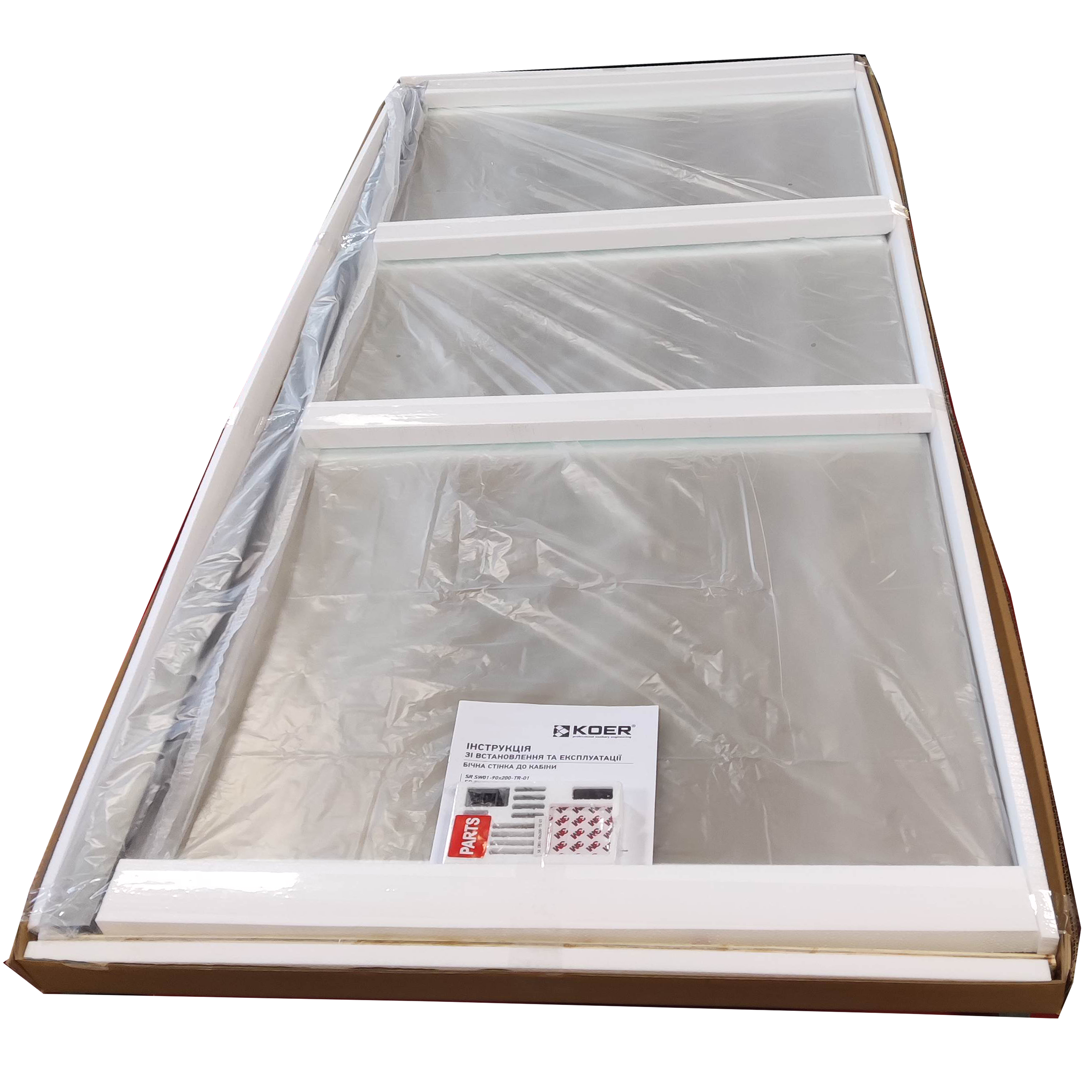 в продаже Душевая стенка Koer SR SW01-90x200-TR-07 (KR5382) - фото 3