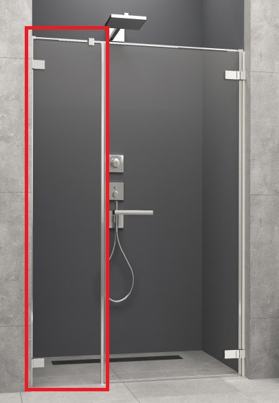 Душова стінка Radaway Arta DWS/R 51.5x200 (386095-03-01R) ціна 29930 грн - фотографія 2