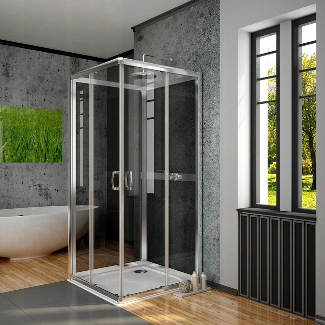 Комплект душових стінок Radaway Premium Plus 2S 90x190 (33433-01-01N) ціна 25208 грн - фотографія 2