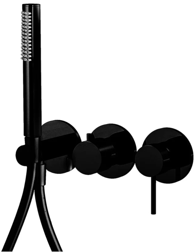 Зовнішня частина змішувача Fima Carlo Frattini Spillo Up Black matt (F3049X8NS)
