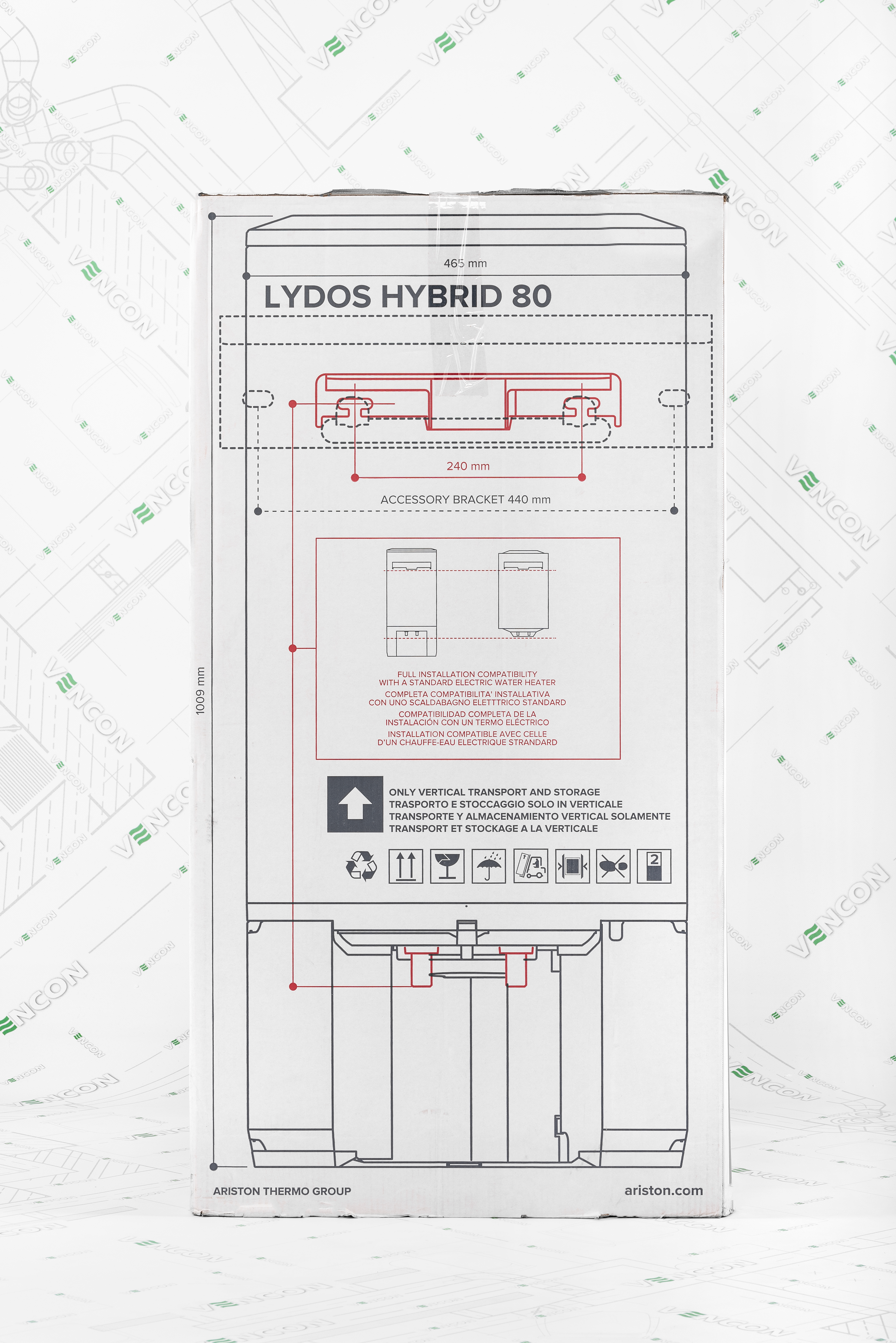 товарна одиниця Ariston LYDOS HYBRID WI-FI 80 (3629064) - фото 15